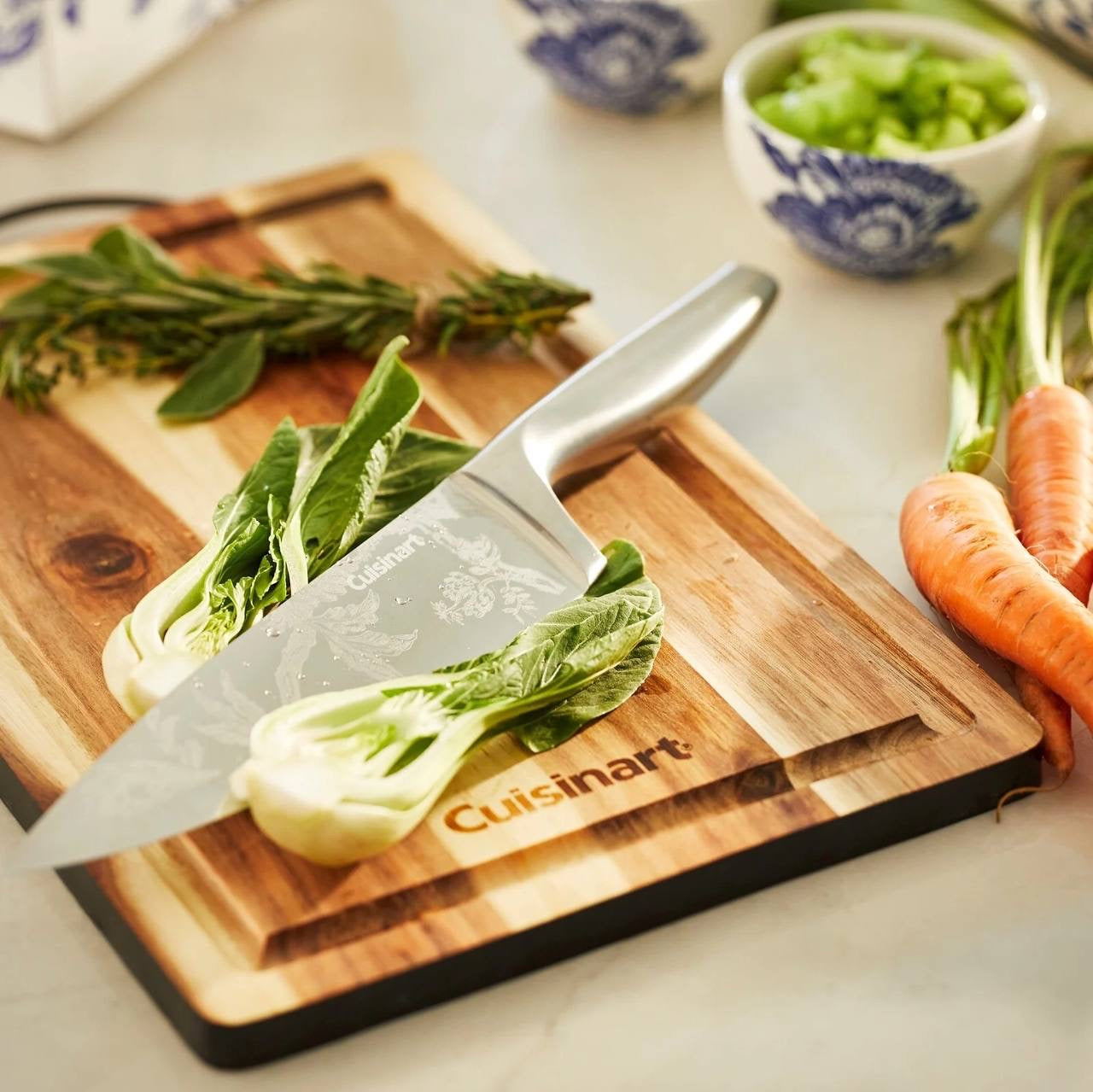 (PREORDER) Cuisinart Caskata 15 Piece German Stainless Steel Cutlery Block Set