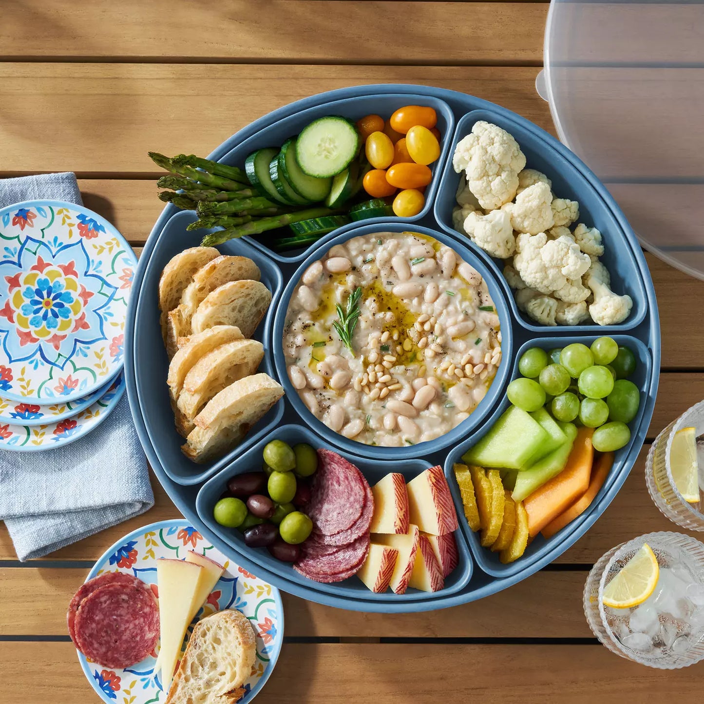 Member's Mark Bamboo Melamine 12-Piece Serve Set