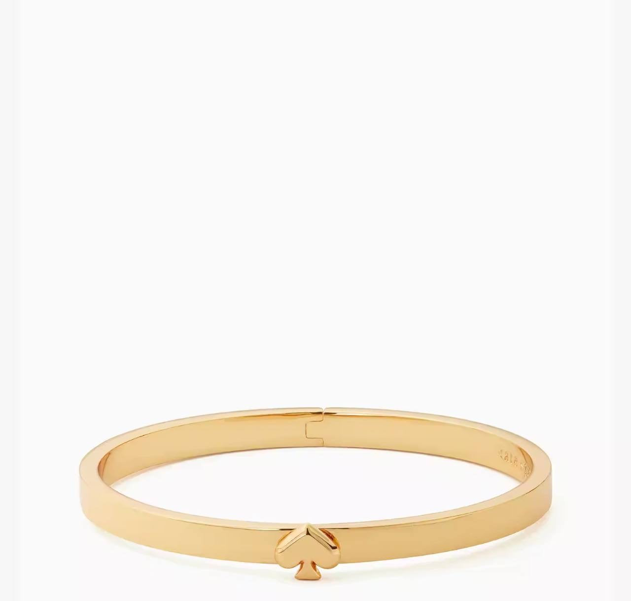 (PREORDER) Kate Spade Everyday Spade Thin Metal Bangle