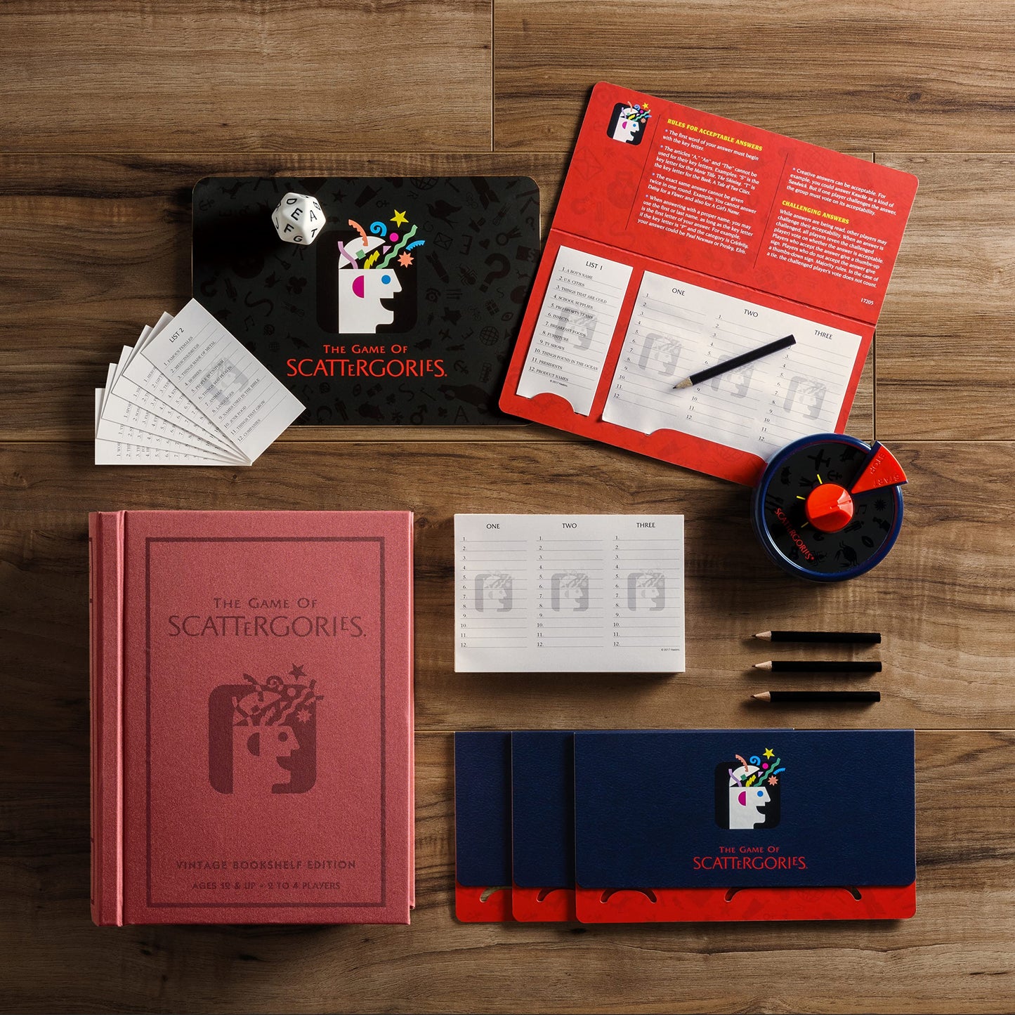 (PREORDER) WS Game Company Scattergories Vintage Bookshelf Edition