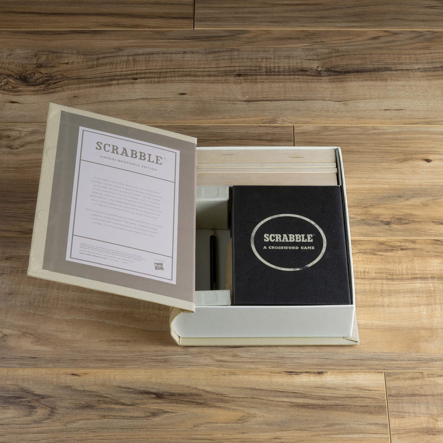 (PREORDER) WS Game Company Scrabble Vintage Bookshelf Edition