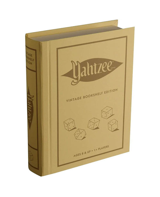 (PREORDER) WS Game Company Yahtzee Vintage Bookshelf Edition