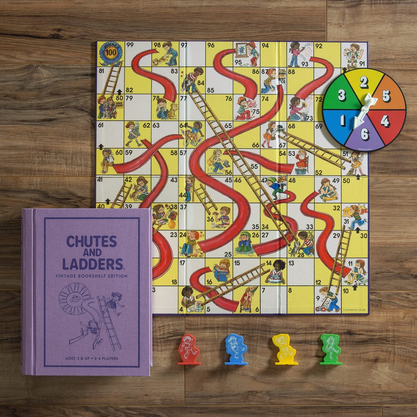 (PREORDER) WS Game Company Chutes and Ladders Vintage Bookshelf Edition