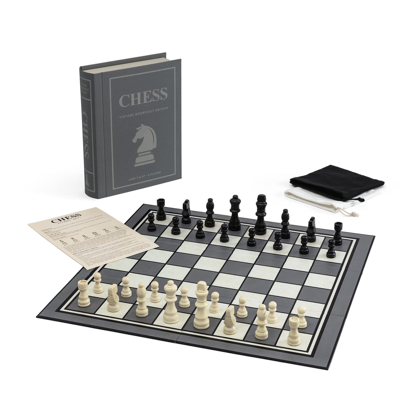 (PREORDER) WS Game Company Chess Vintage Bookshelf Edition