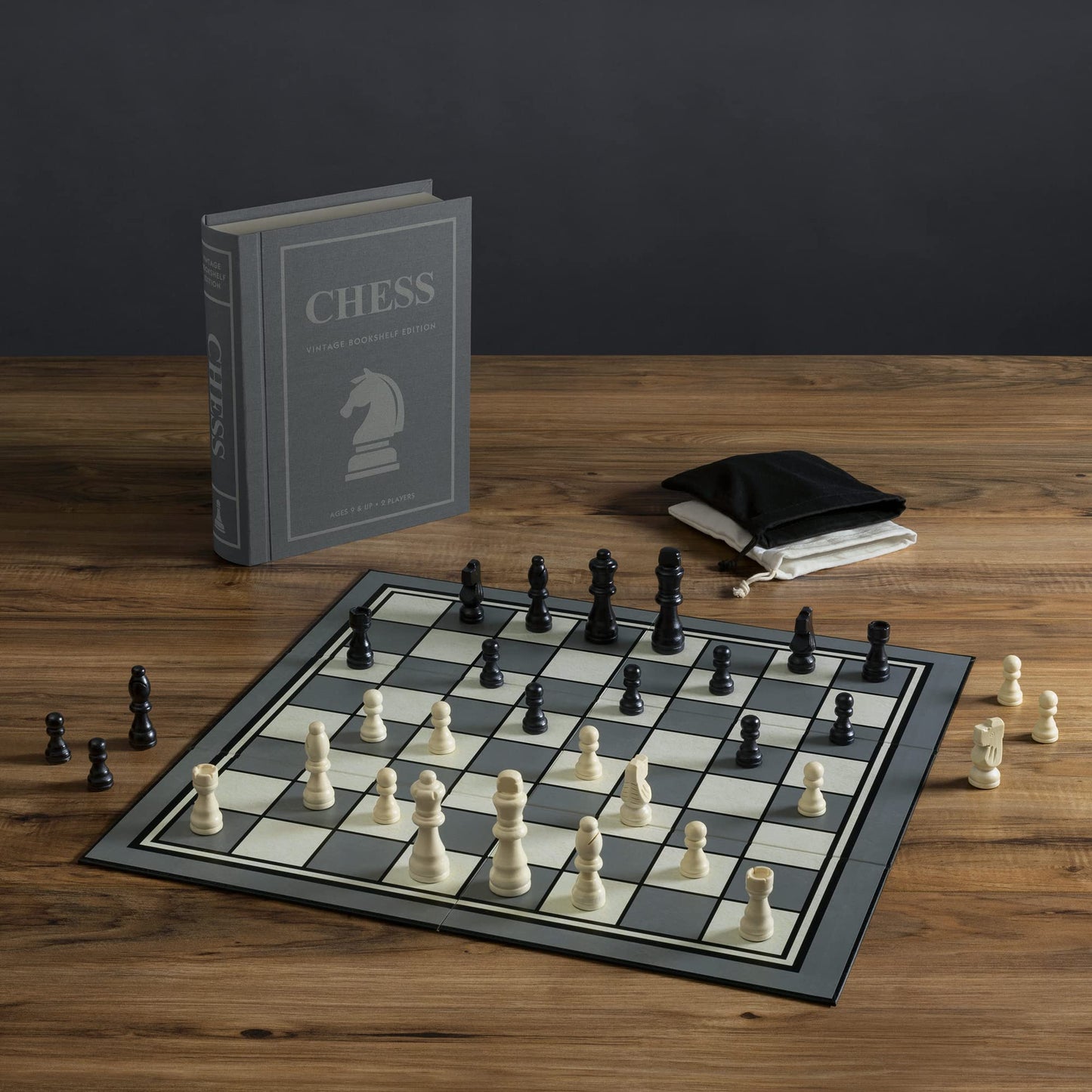 (PREORDER) WS Game Company Chess Vintage Bookshelf Edition