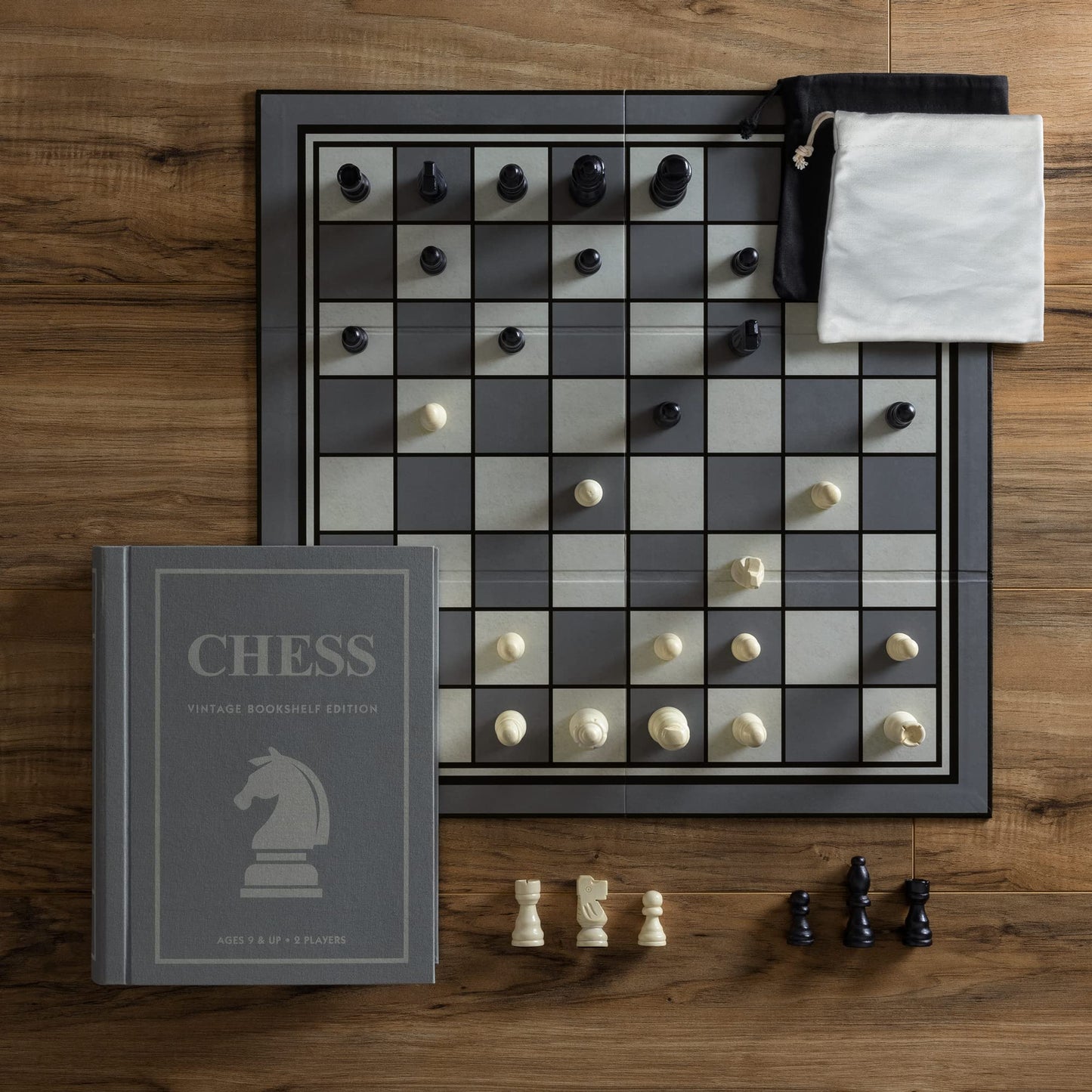 (PREORDER) WS Game Company Chess Vintage Bookshelf Edition