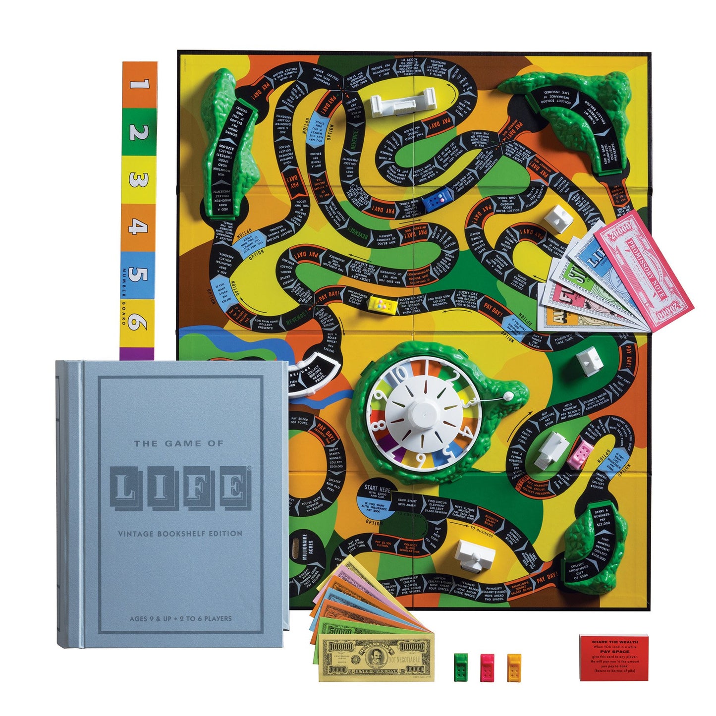 (PREORDER) WS Game Company The Game of Life Vintage Bookshelf Edition