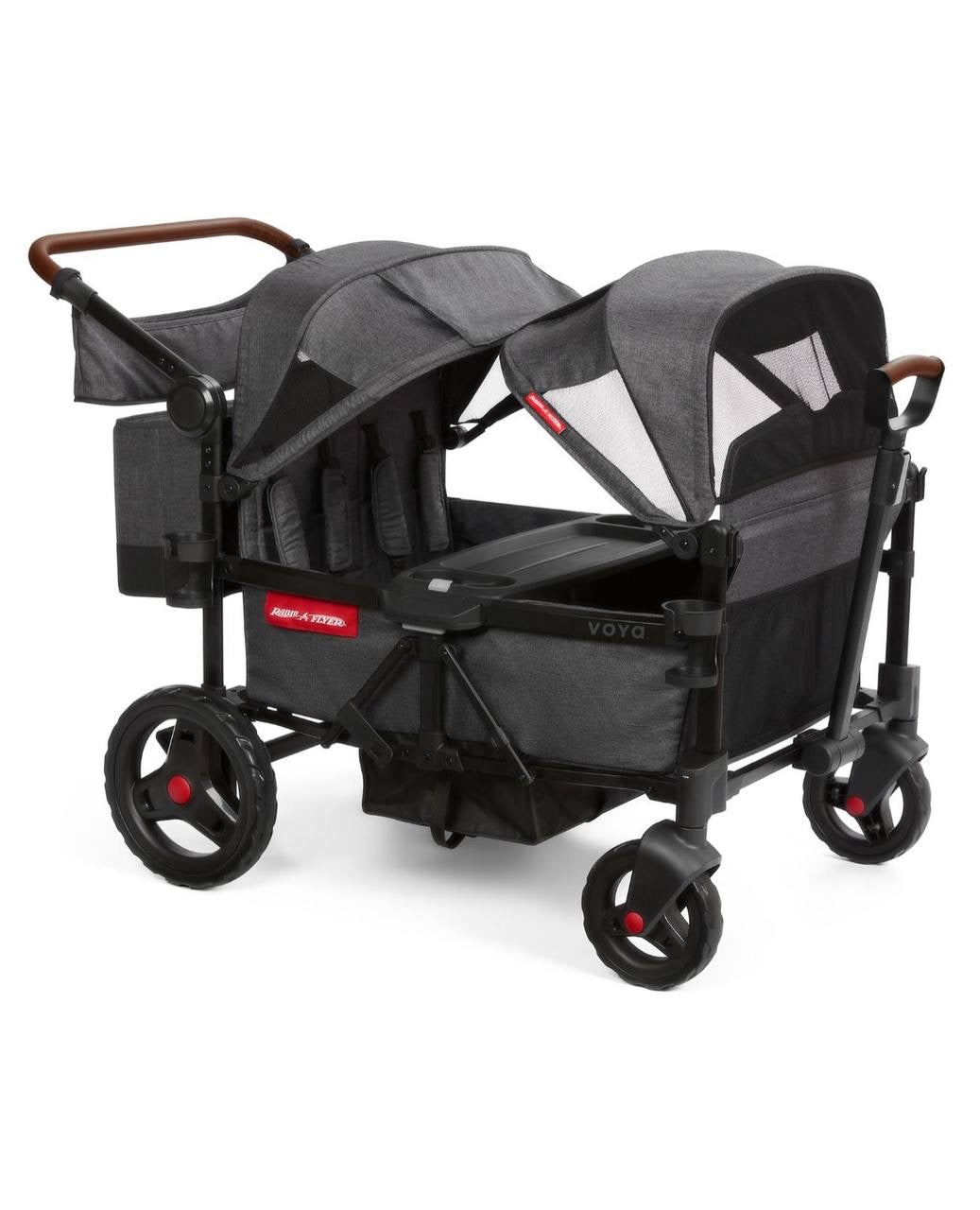 (PREORDER) Radio Flyer VOYA Quad Stroller Wagon - Premium 4-Kid Stroller Wagon