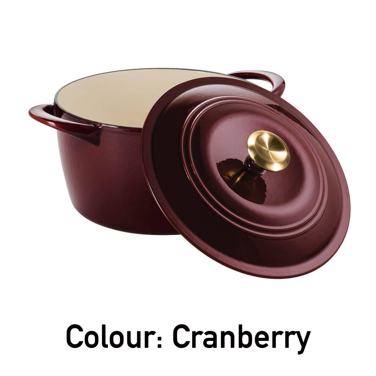 (PREORDER) Tramontina Enameled Cast Iron 7-Quart Covered Round Dutch Oven
