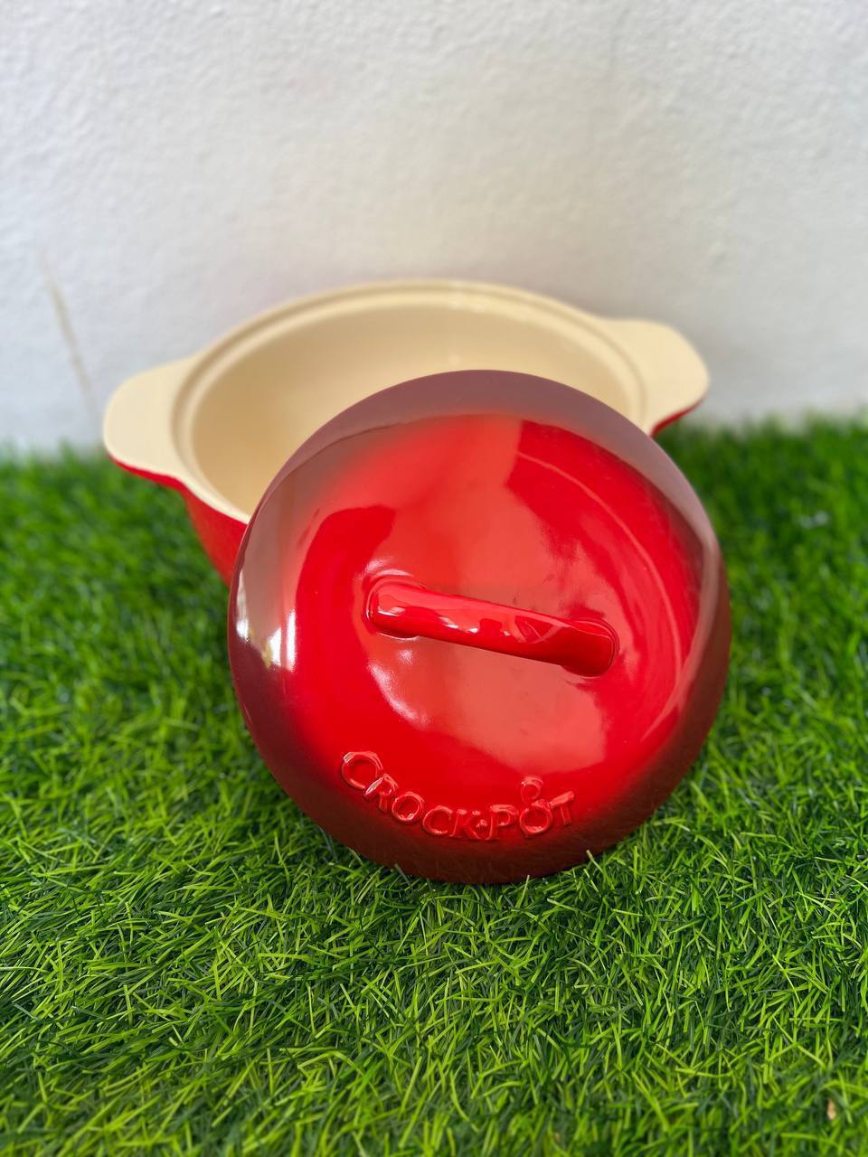 Crock-Pot 2.3 Qt.Stoneware Round Casserole with Lid