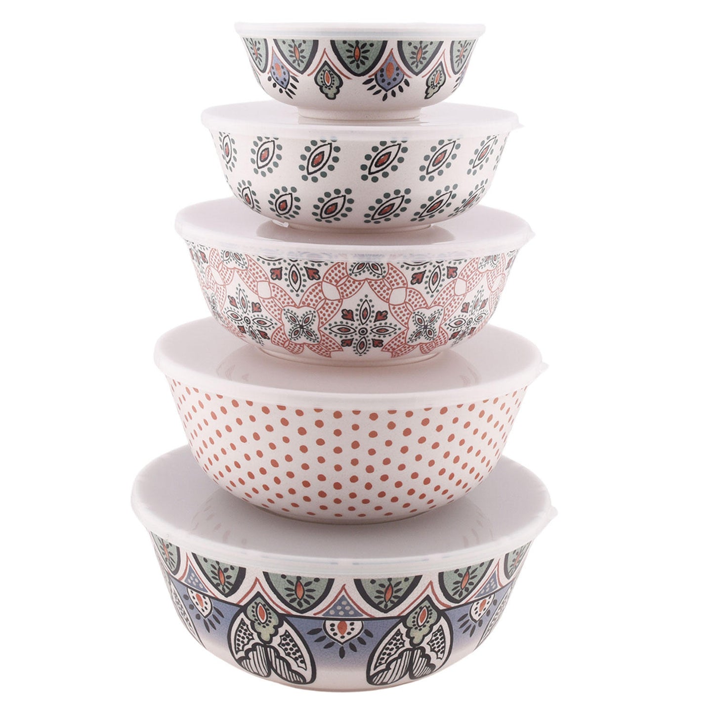 Member's Mark Bamboo Melamine 10-Piece Mixing Bowl Set