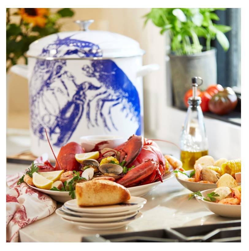 (PREORDER) Cuisinart® Caskata™ 16 QT. Enamel on Steel Stockpot with Cover