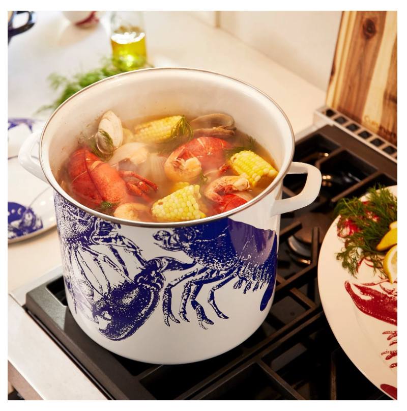 (PREORDER) Cuisinart® Caskata™ 16 QT. Enamel on Steel Stockpot with Cover